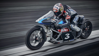 Max Biaggi Broke Eleven Different Speed Records On This 254 MPH Electric Motorcycle
